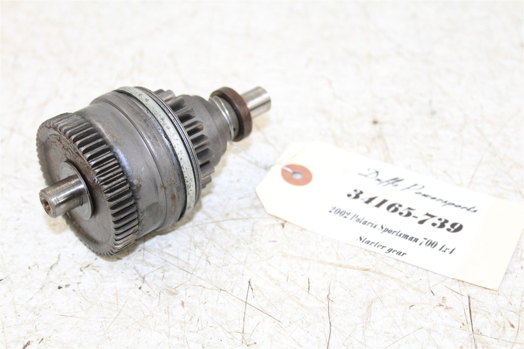 2002 Polaris Sportsman 700 4x4 Starter Motor Limiter Reduction Gear Bendix 34165