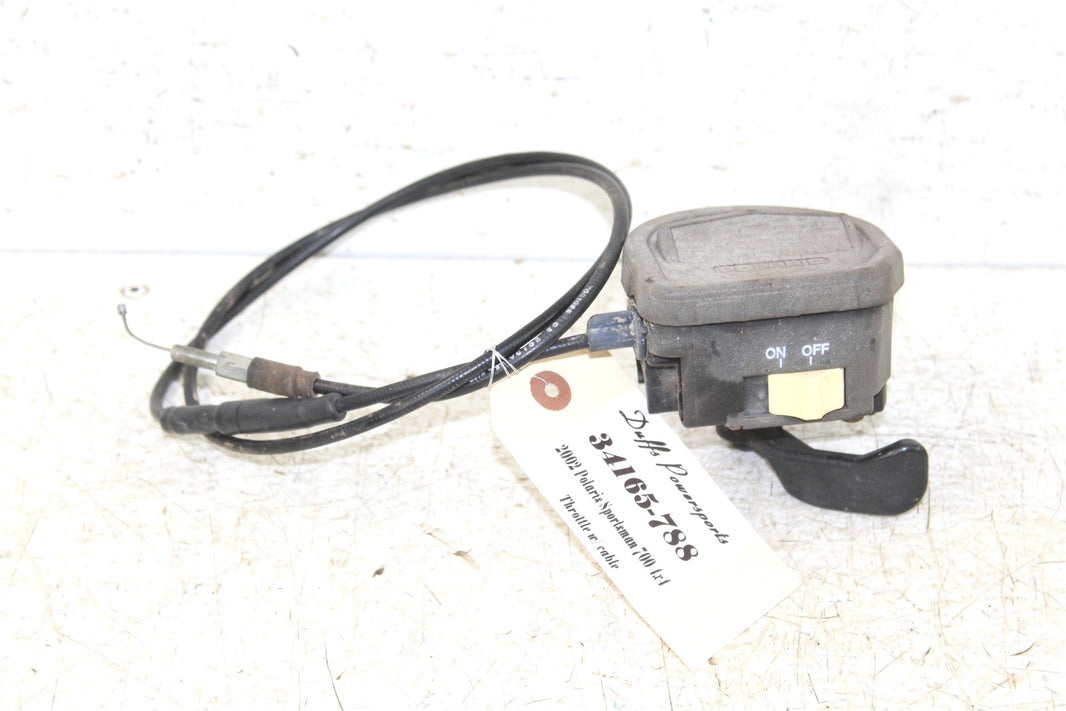 2002 Polaris Sportsman 700 4x4 Throttle Lever Housing w/ Cable 34165