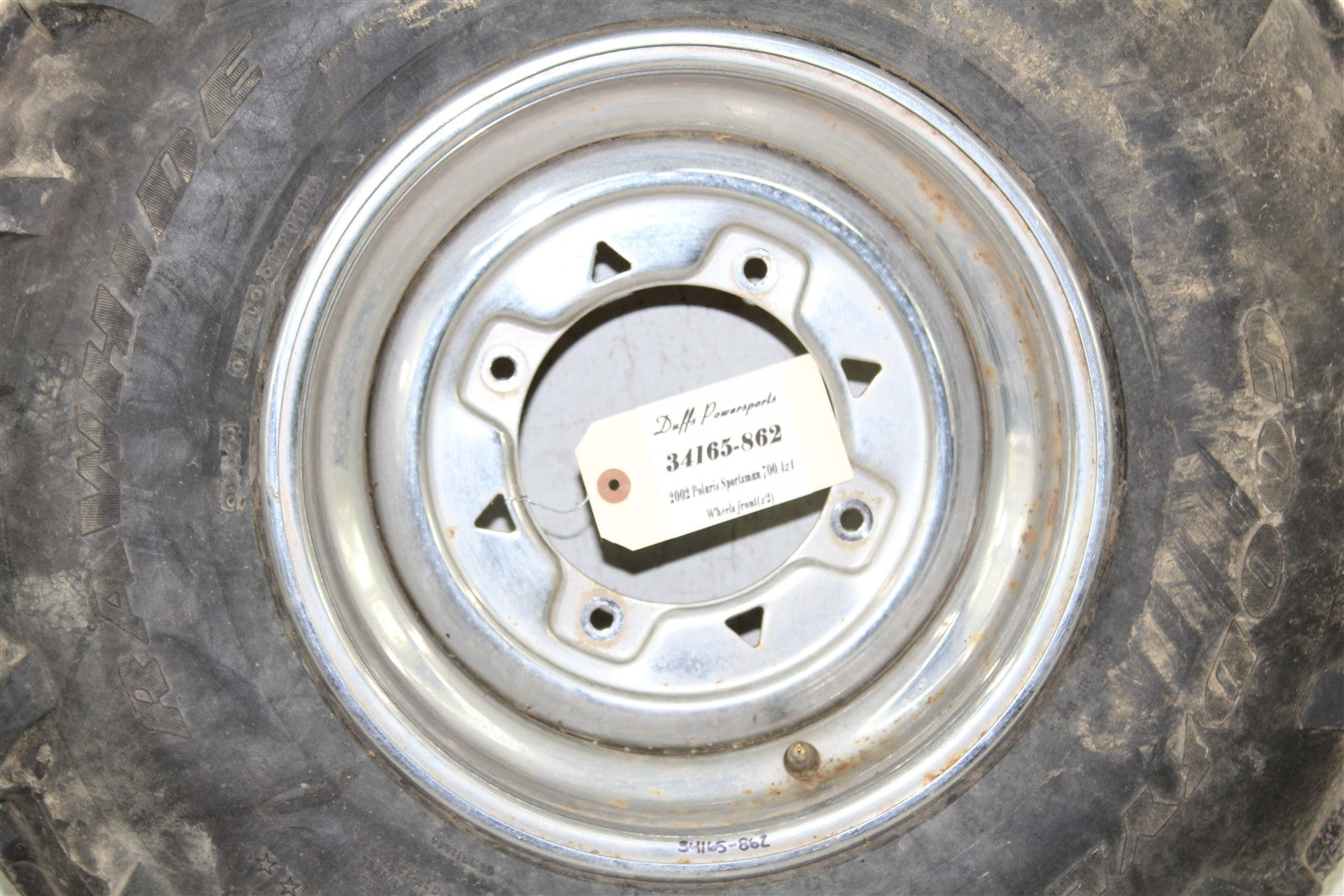 2002 Polaris Sportsman 700 4x4 Front Wheel Set Rims 34165