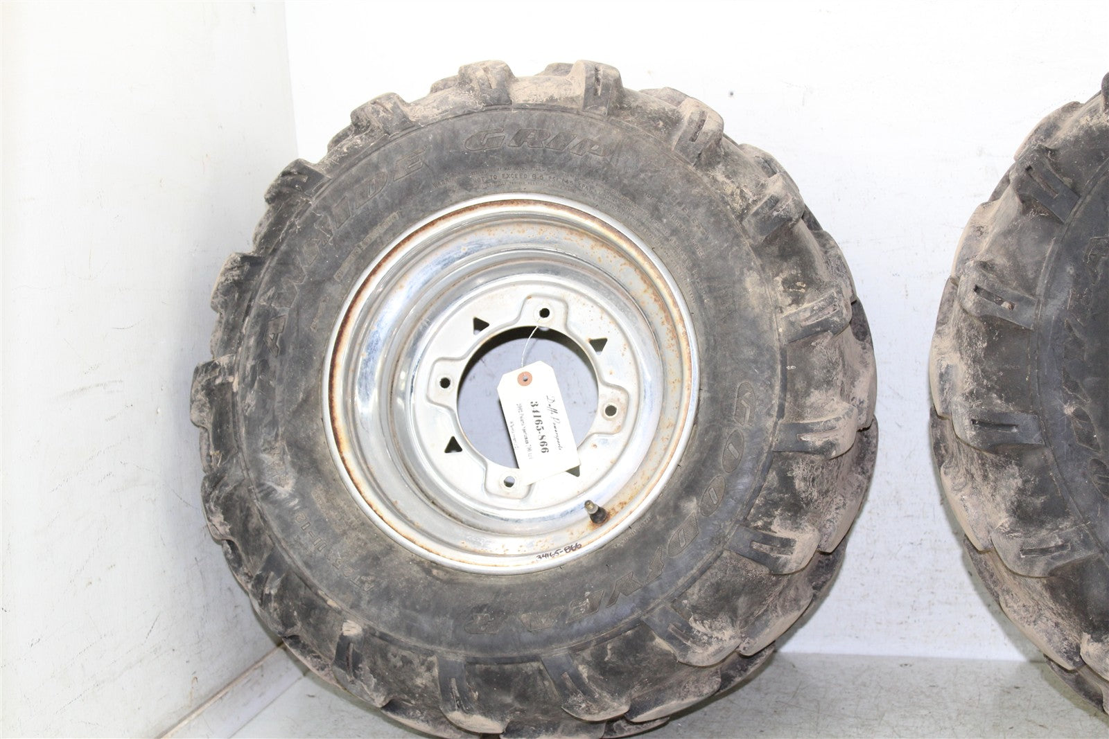 2002 Polaris Sportsman 700 4x4 Rear Wheel Set Rims 34165