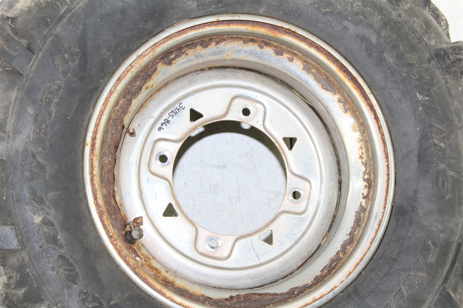 2002 Polaris Sportsman 700 4x4 Rear Wheel Set Rims 34165