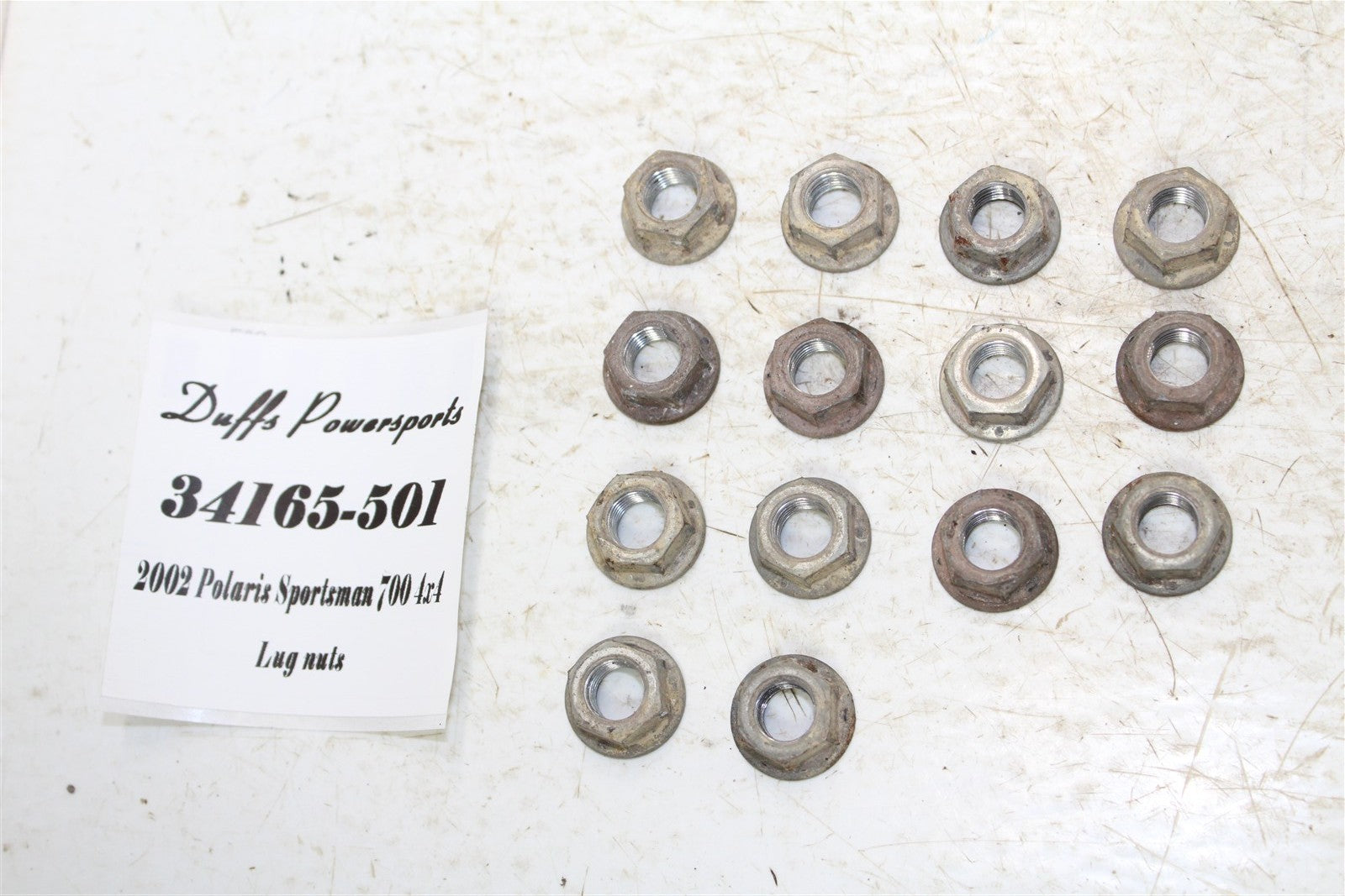 2002 Polaris Sportsman 700 4x4 Lug Nuts 34165