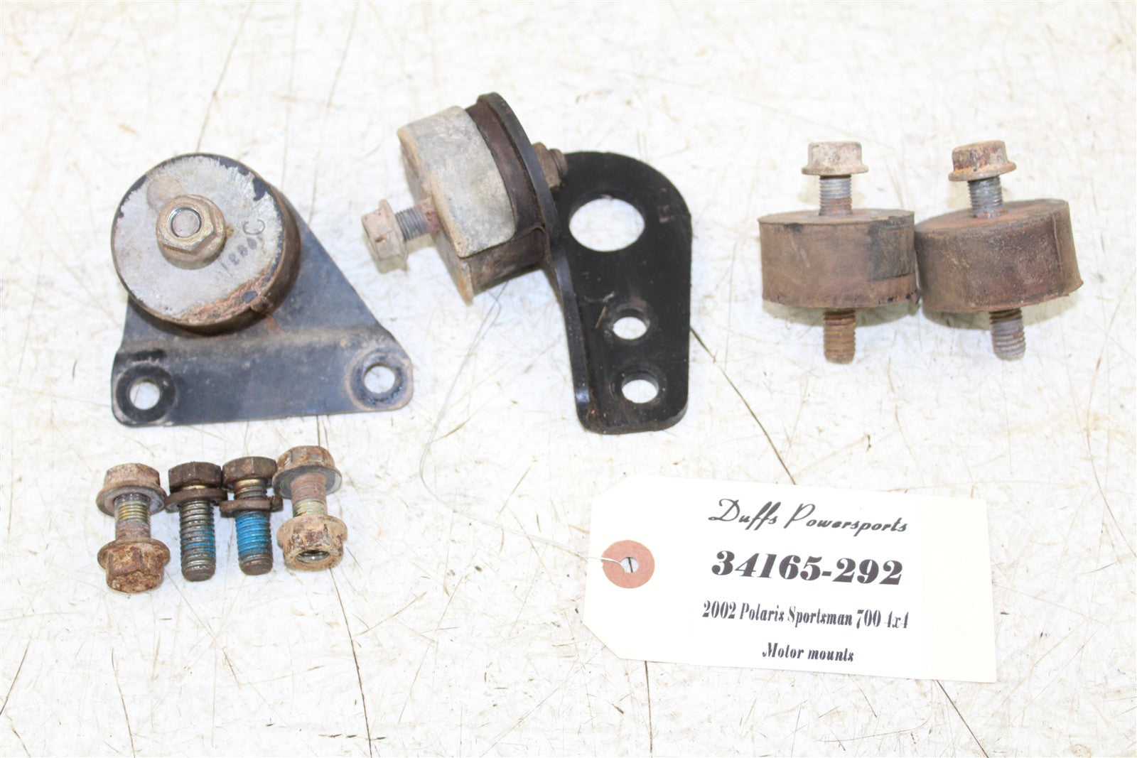2002 Polaris Sportsman 700 4x4 Engine Isolator Mounts Motor Brackets 34165