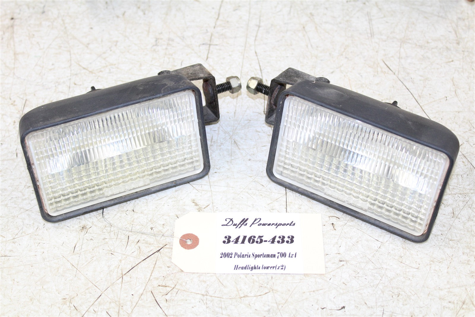 2002 Polaris Sportsman 700 4x4 Lower Headlights Head Lights 34165