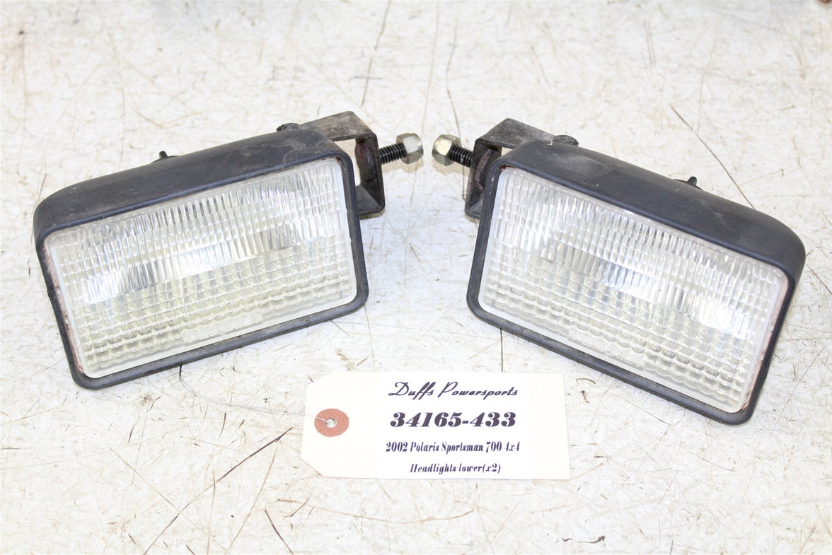 2002 Polaris Sportsman 700 4x4 Lower Headlights Head Lights 34165
