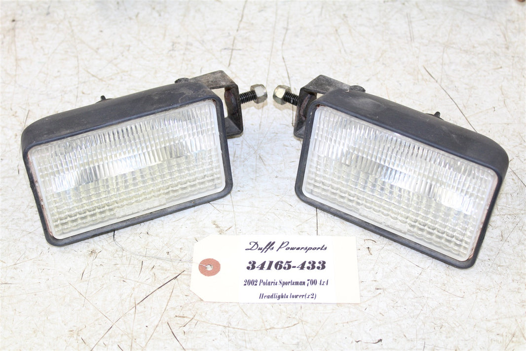 2002 Polaris Sportsman 700 4x4 Lower Headlights Head Lights 34165