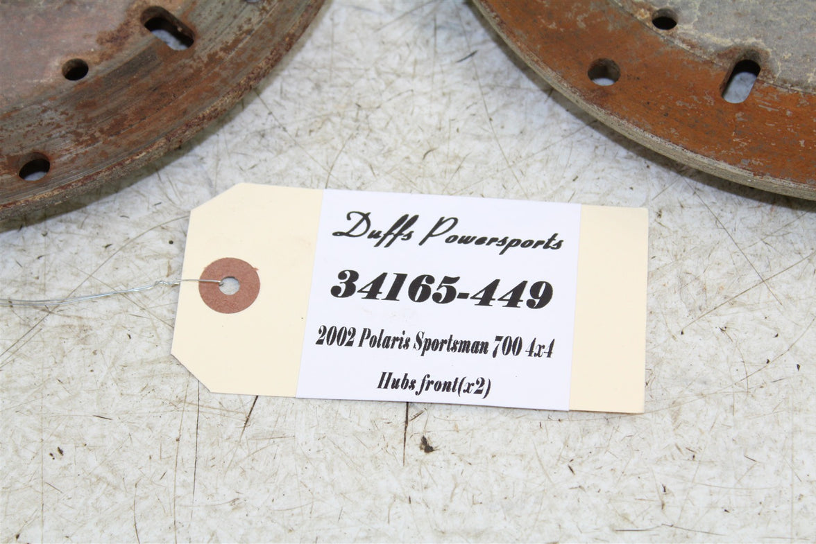 2002 Polaris Sportsman 700 4x4 Front Hubs Brake Rotors 34165