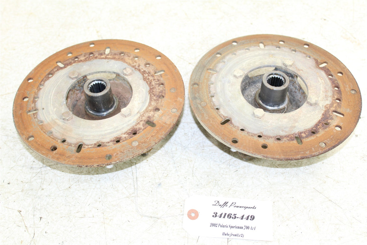 2002 Polaris Sportsman 700 4x4 Front Hubs Brake Rotors 34165