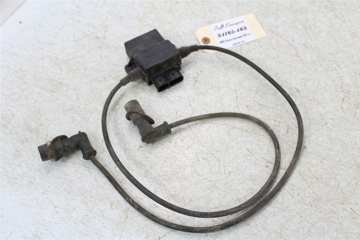 2002 Polaris Sportsman 700 4x4 Ignition Coil Wire Spark Plug Boot CDI 34165