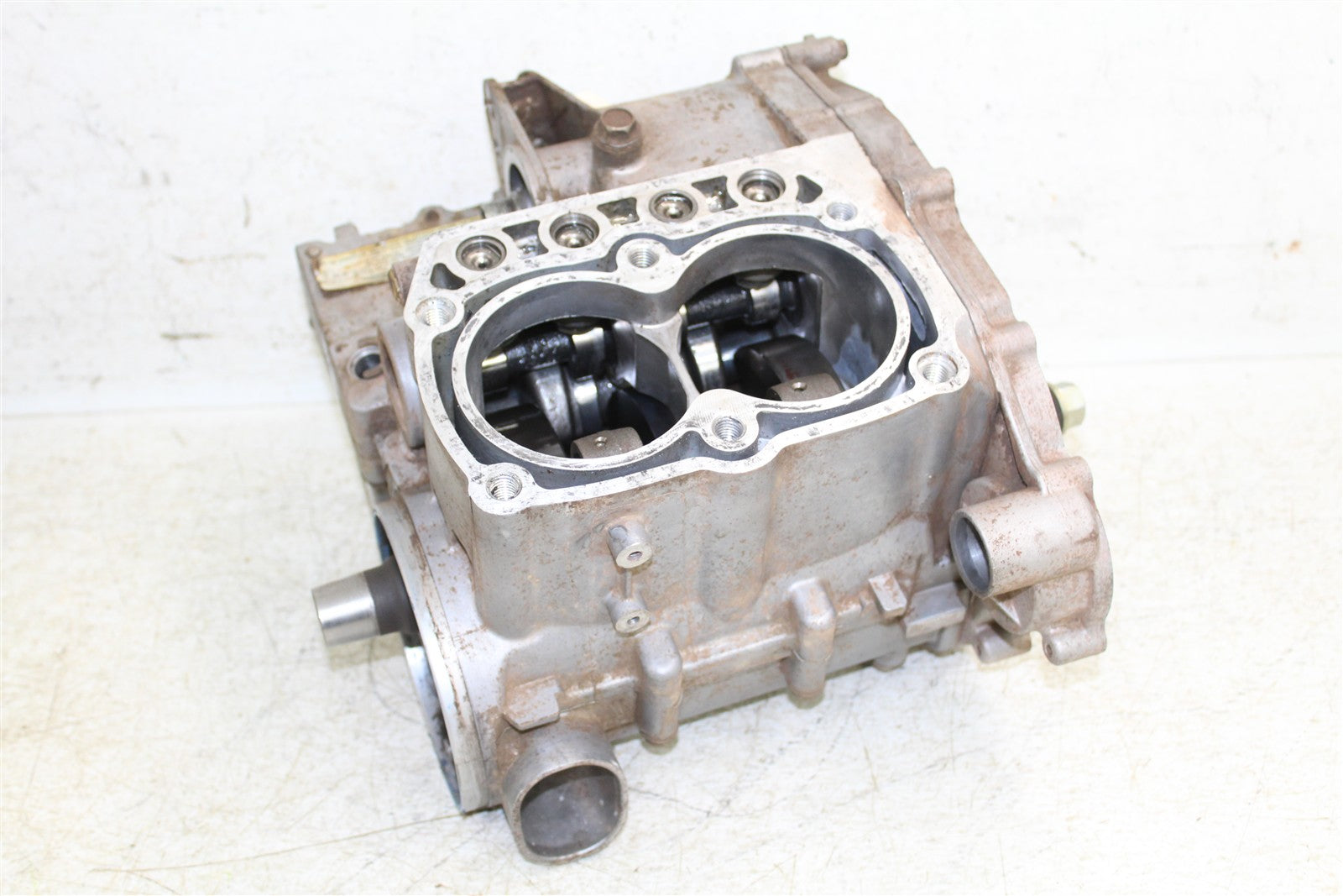 2002 Polaris Sportsman 700 4x4 Engine Bottom End Cases Crankshaft Camshaft 34165