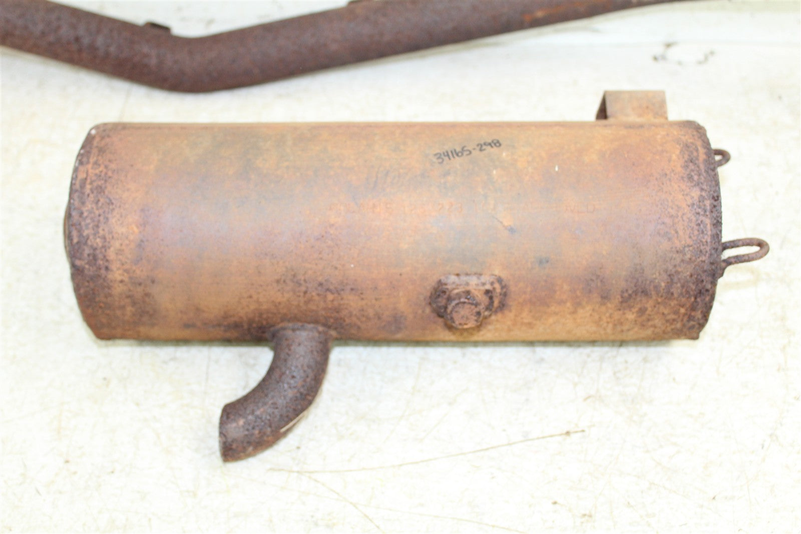 2002 Polaris Sportsman 700 4x4 Exhaust Head Pipe Silencer Muffler 34165