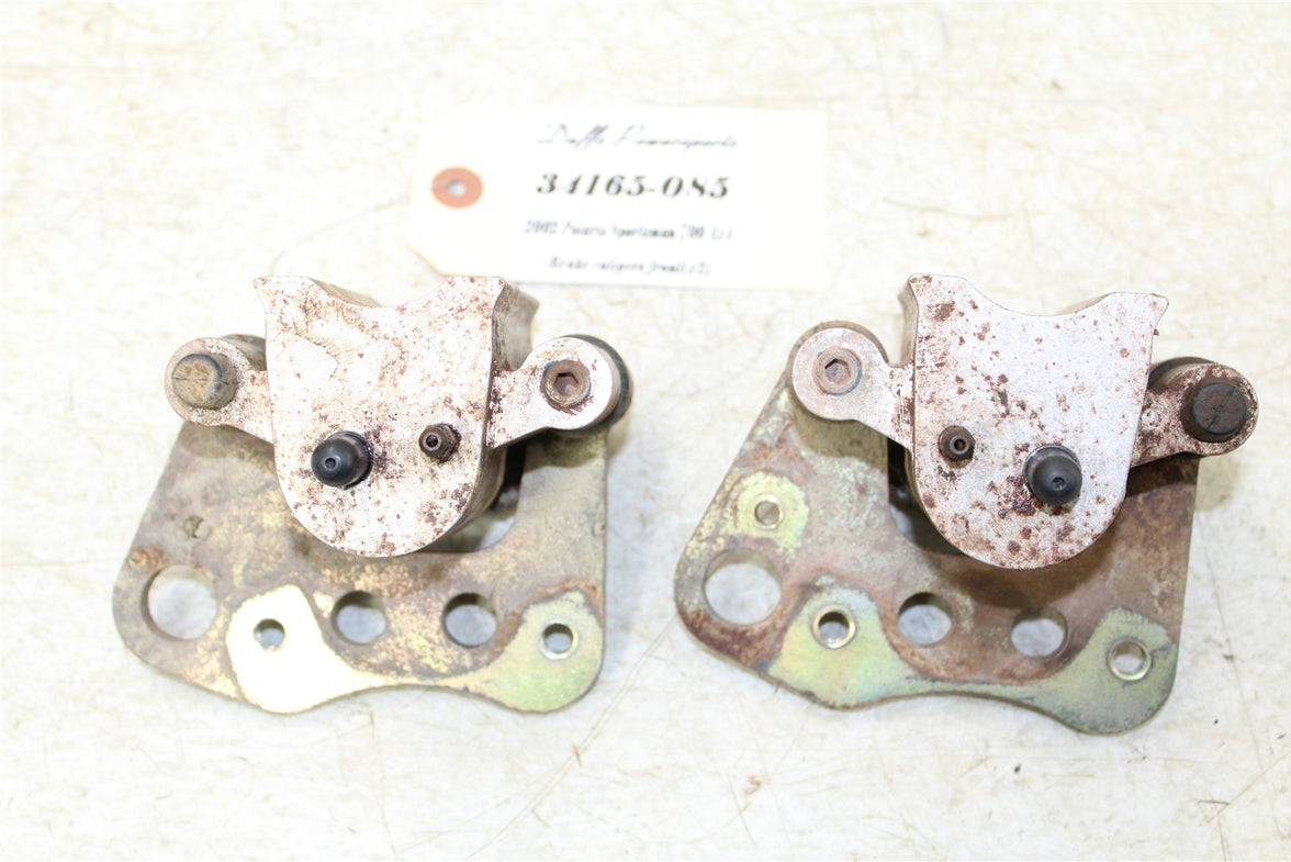 2002 Polaris Sportsman 700 4x4 Front Brake Calipers Set Left Right 34165