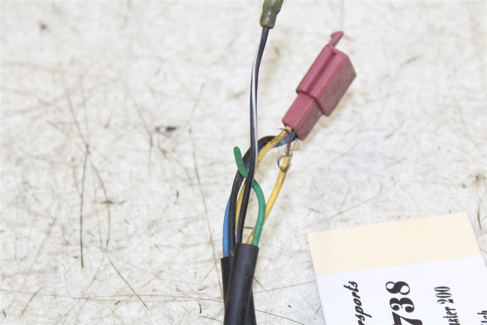 1996 Yamaha Blaster 200 Headlight Switch Kill Switch On Off 50128