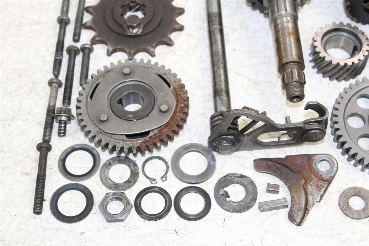 1996 Yamaha Blaster 200 Transmission Gears Shift Shaft Forks Drum 50128