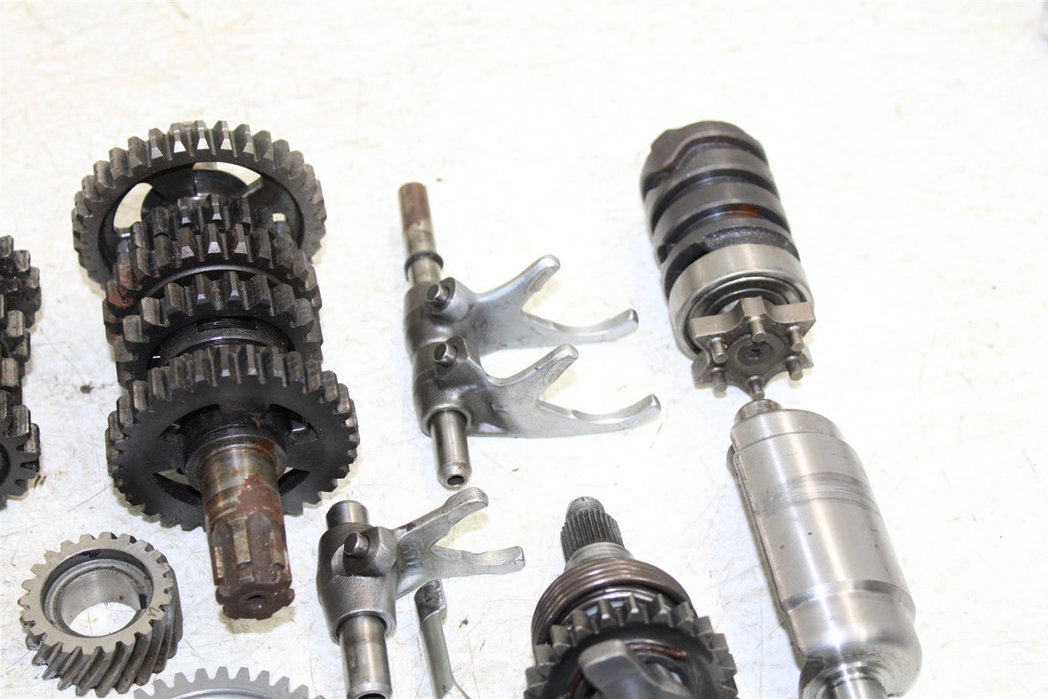 1996 Yamaha Blaster 200 Transmission Gears Shift Shaft Forks Drum 50128