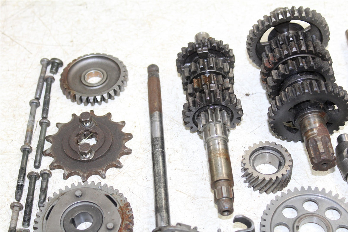 1996 Yamaha Blaster 200 Transmission Gears Shift Shaft Forks Drum 50128