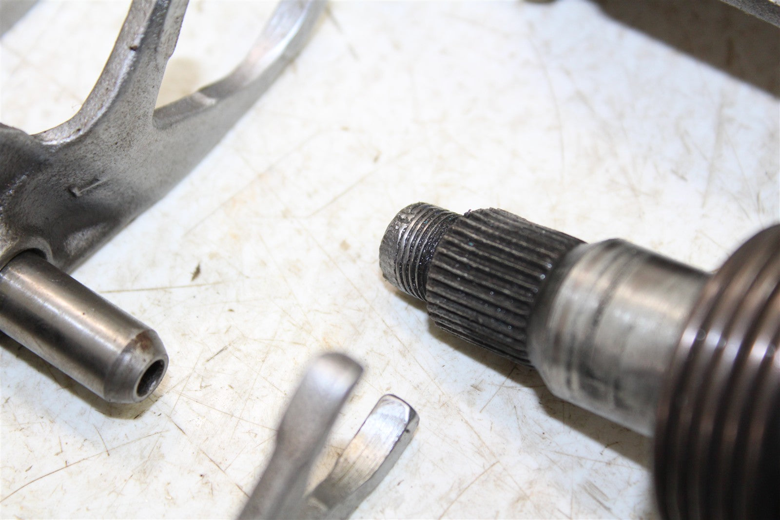 1996 Yamaha Blaster 200 Transmission Gears Shift Shaft Forks Drum 50128