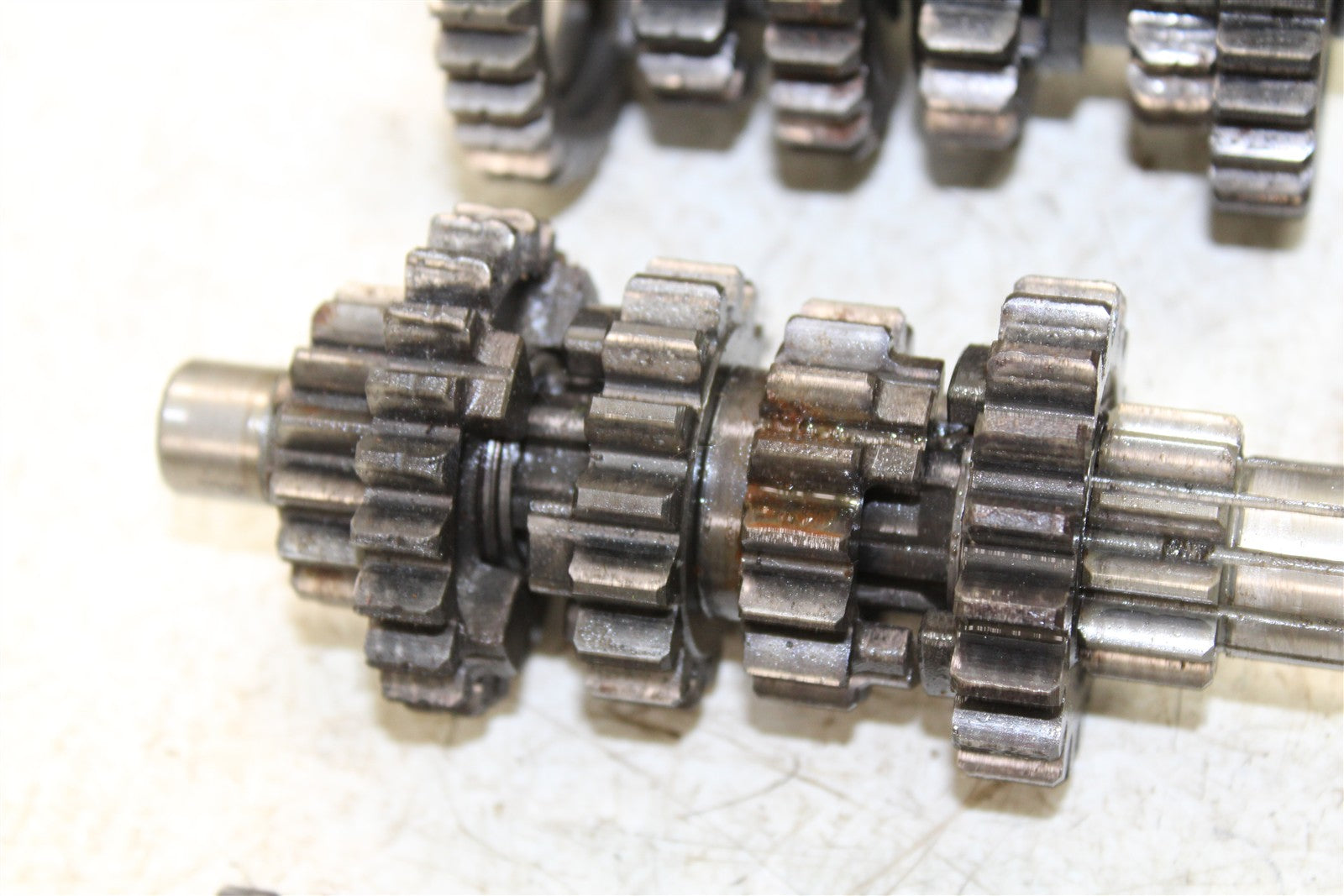 1996 Yamaha Blaster 200 Transmission Gears Shift Shaft Forks Drum 50128