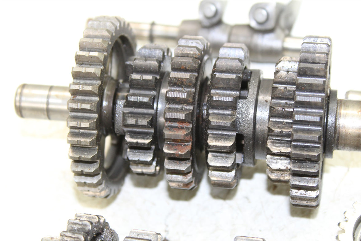 1996 Yamaha Blaster 200 Transmission Gears Shift Shaft Forks Drum 50128