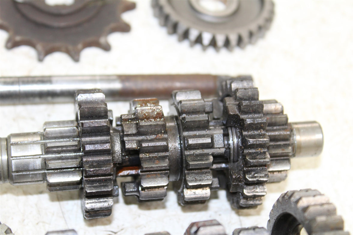 1996 Yamaha Blaster 200 Transmission Gears Shift Shaft Forks Drum 50128