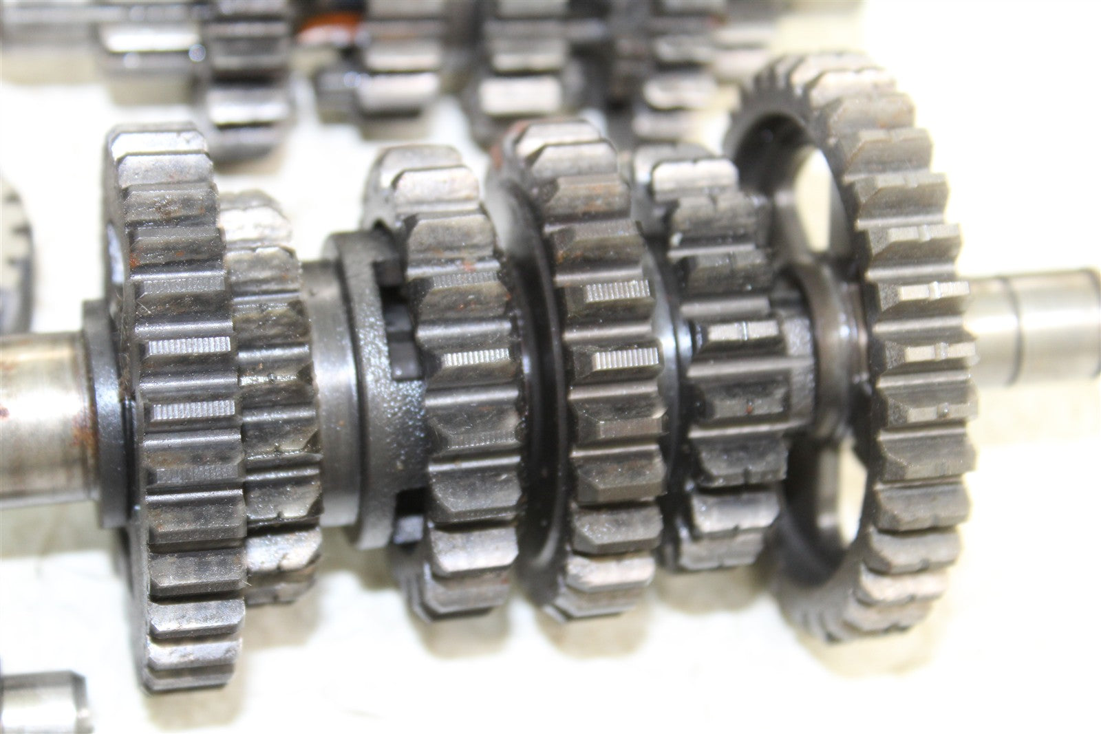 1996 Yamaha Blaster 200 Transmission Gears Shift Shaft Forks Drum 50128