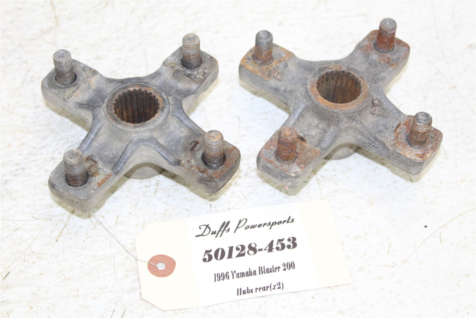 1996 Yamaha Blaster 200 Rear Hubs Wheel Mounts 50128