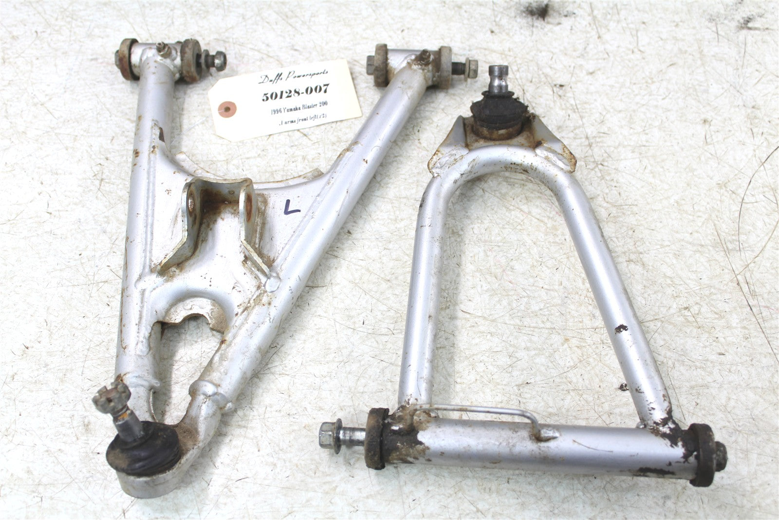 1996 Yamaha Blaster 200 Front Left Control A Arms Upper Lower 50128