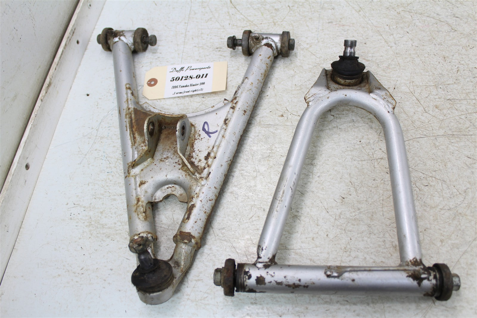 1996 Yamaha Blaster 200 Front Right Control A Arms Upper Lower 50128