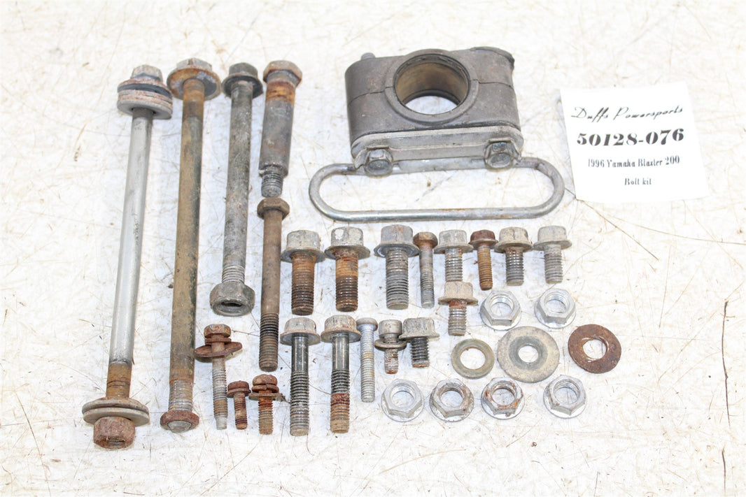 1996 Yamaha Blaster 200 Chassis Bolt Kit Hardware Steering Stem Clamp 50128