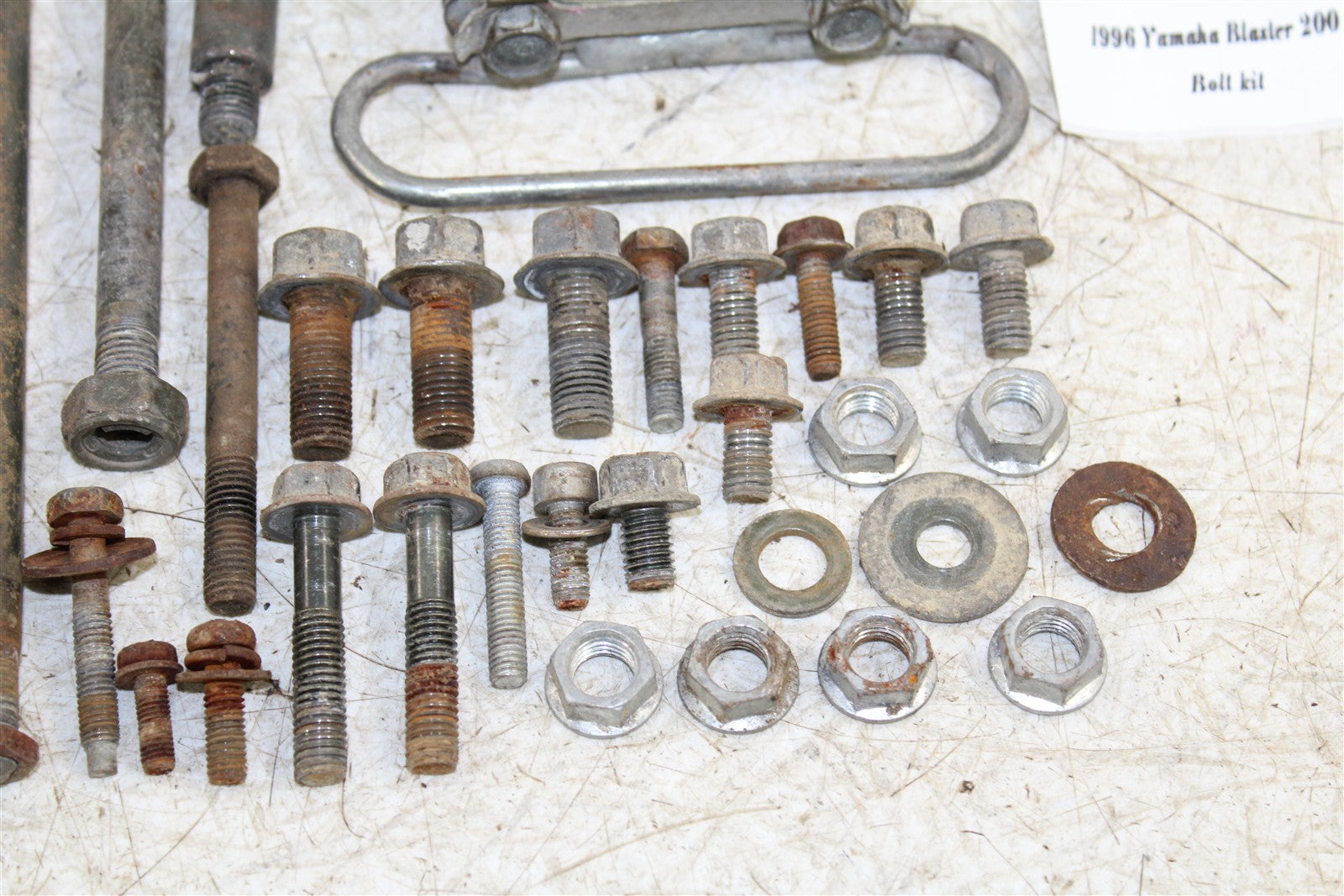 1996 Yamaha Blaster 200 Chassis Bolt Kit Hardware Steering Stem Clamp 50128