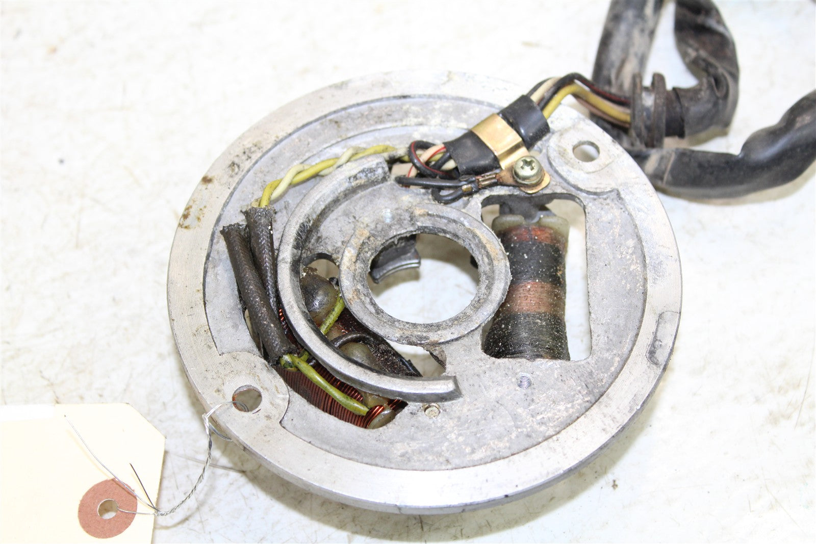 1990 Yamaha RT 180 Stator Plate Magneto Coil 55071
