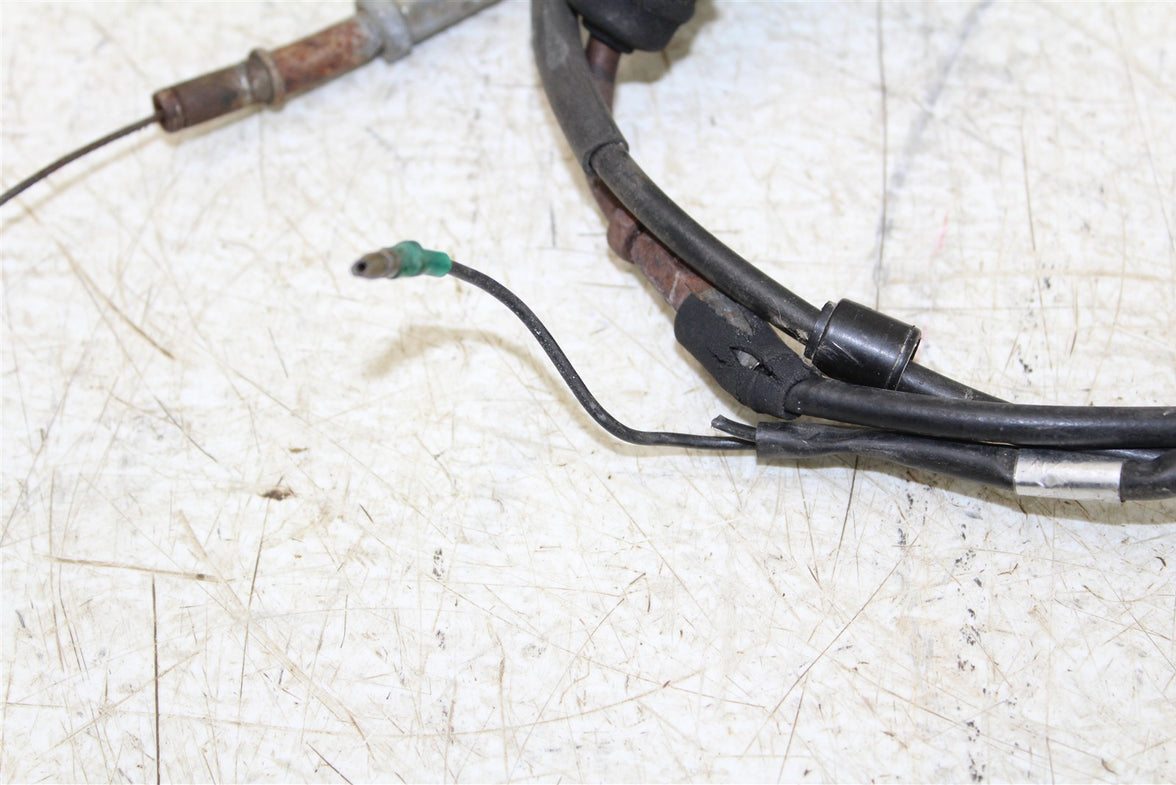 1990 Yamaha RT 180 Throttle Housing Tube w/ Cable 55071
