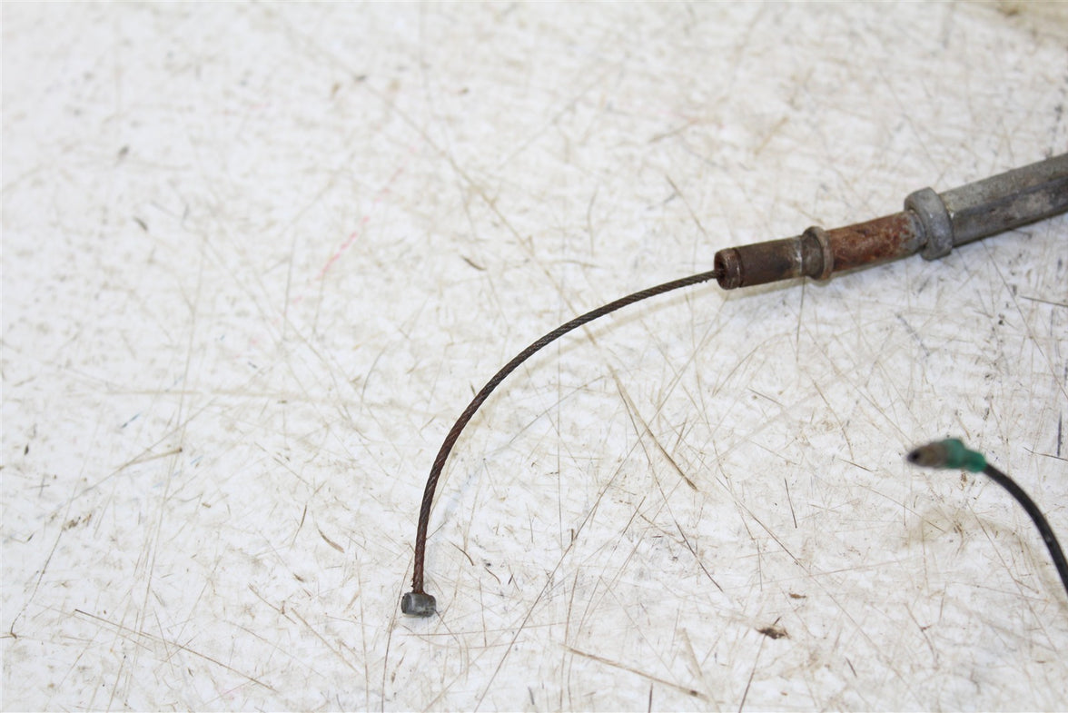 1990 Yamaha RT 180 Throttle Housing Tube w/ Cable 55071