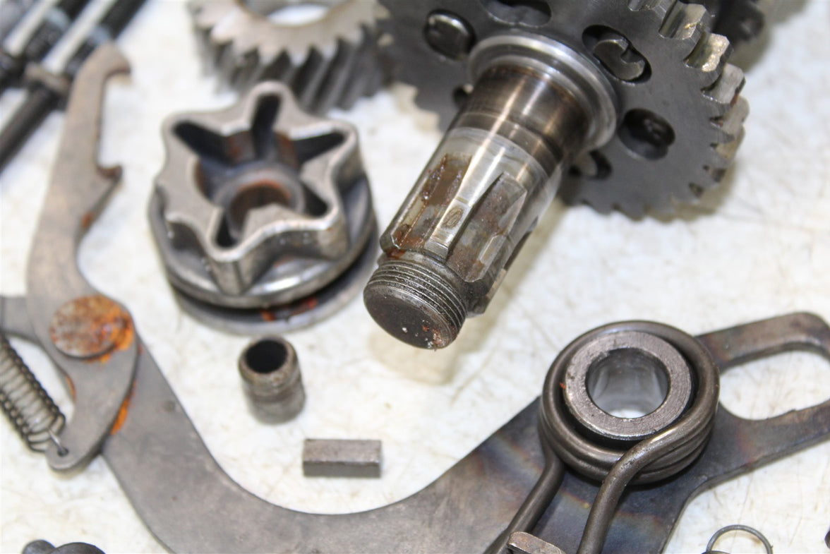 1990 Yamaha RT 180 Transmission Gears Shaft Shift Drum 55071