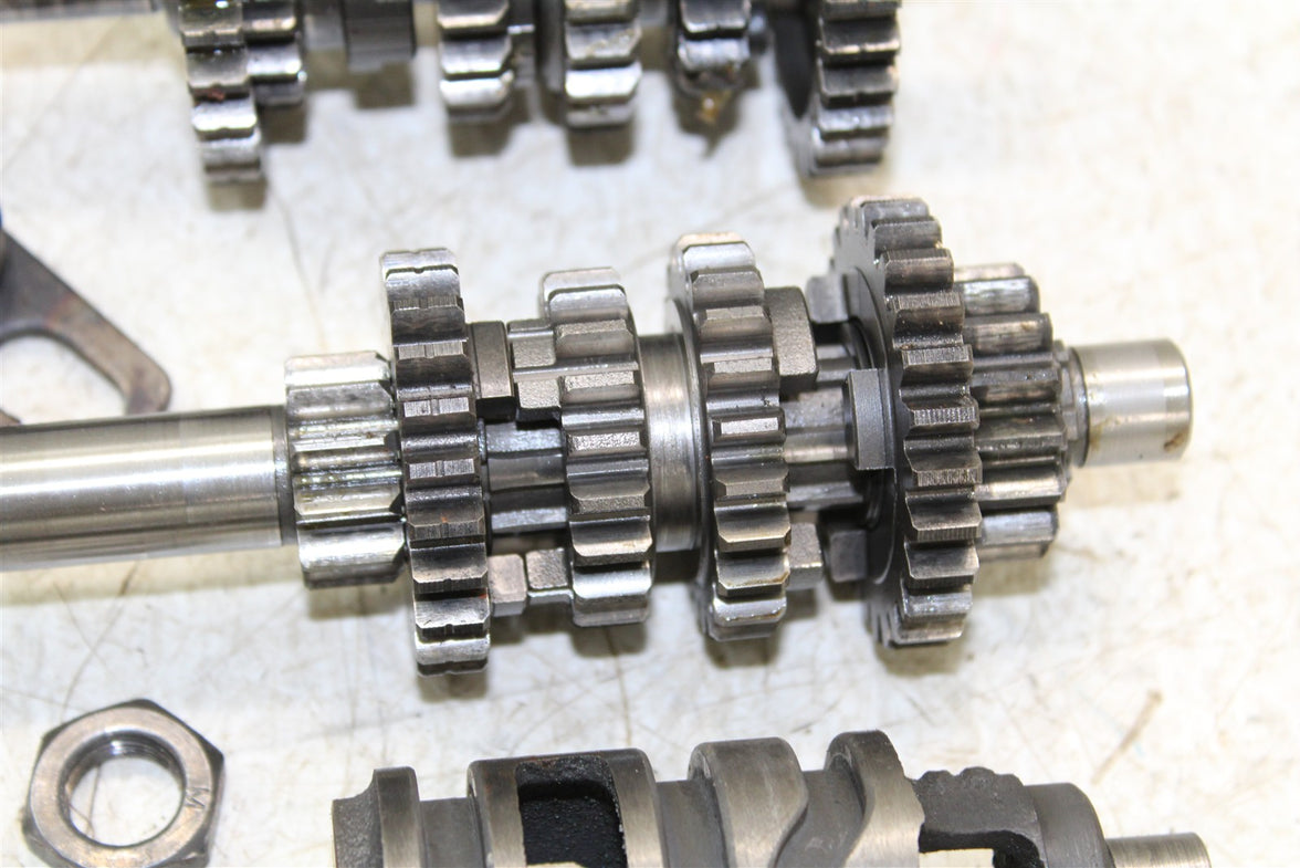 1990 Yamaha RT 180 Transmission Gears Shaft Shift Drum 55071