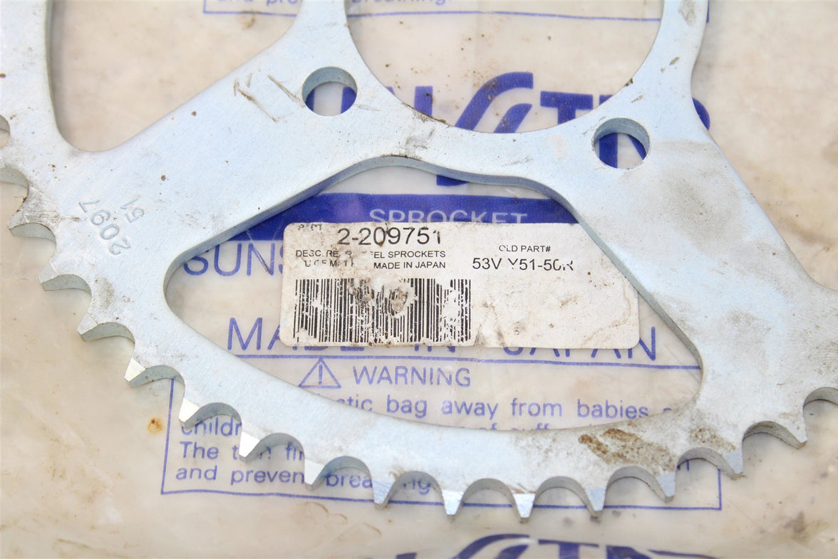 1990 Yamaha RT 180 Sunstar Rear Sprocket 51 Teeth 55071