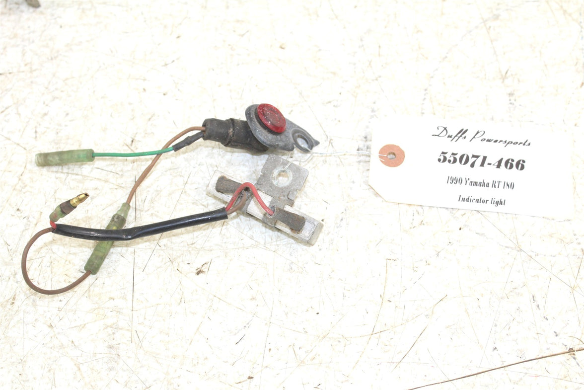1990 Yamaha RT 180 Oil Indicator Light w/ Relay 55071