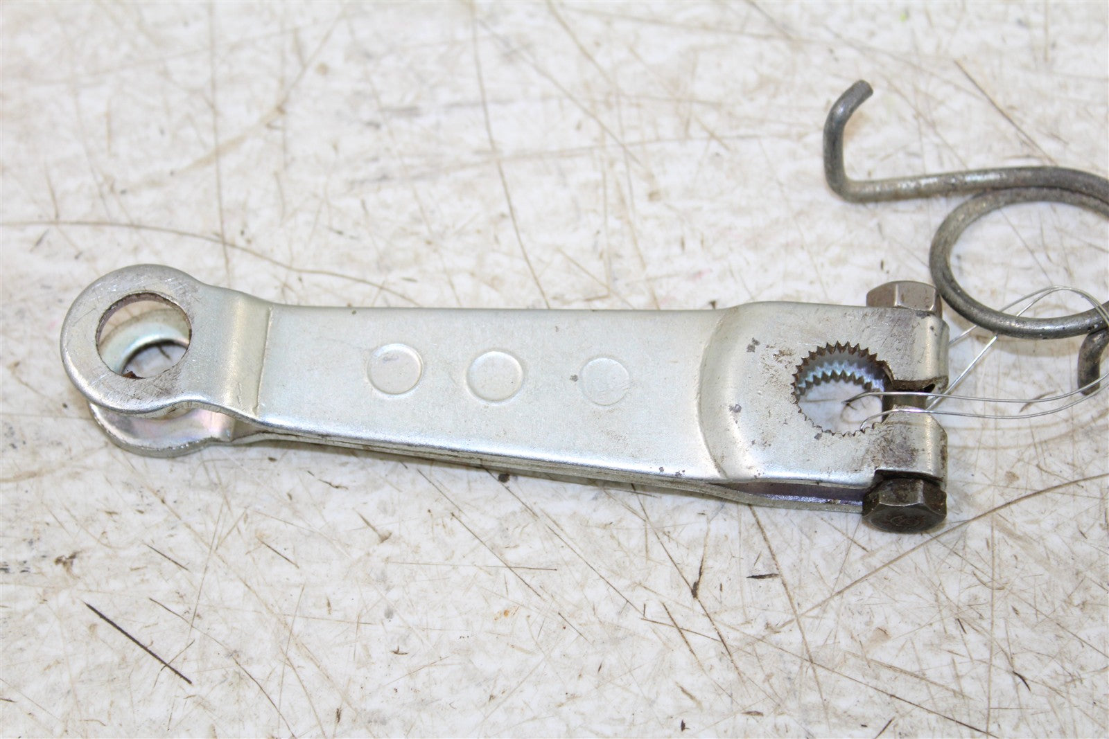 1990 Yamaha RT 180 Rear Brake Drum Arm w/ Spring 55071