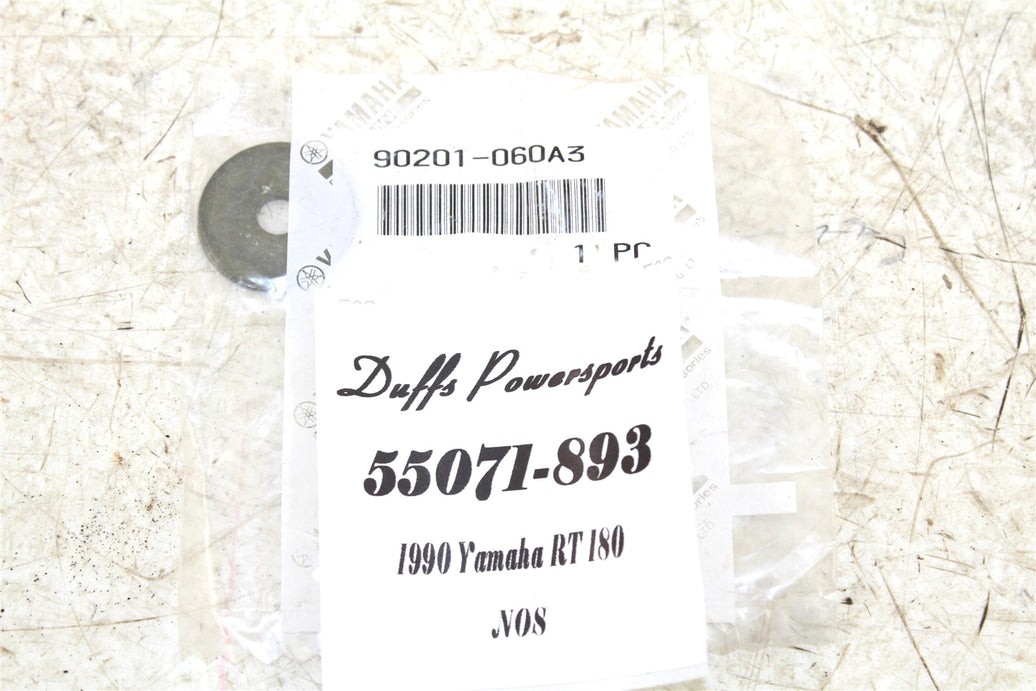 NOS Genuine Yamaha Plate Washer 90201-060A3 NEW 55071