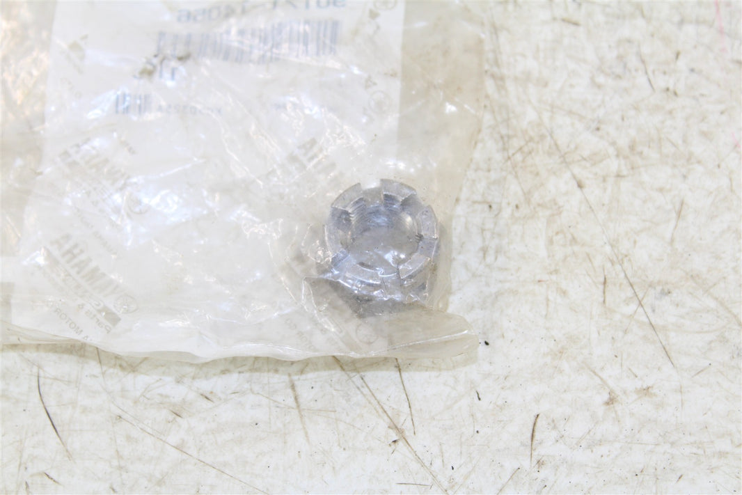 NOS Genuine Yamaha Castle Nut 90171-14056 NEW 55071