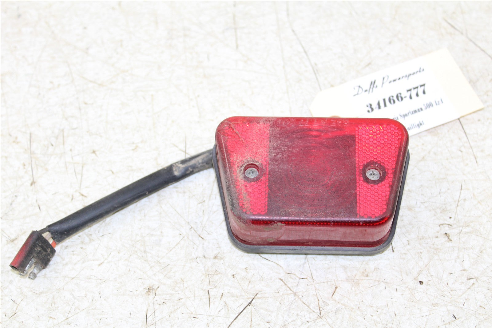 2004 Polaris Sportsman 500 4x4 Rear Brake Light Taillight 34166