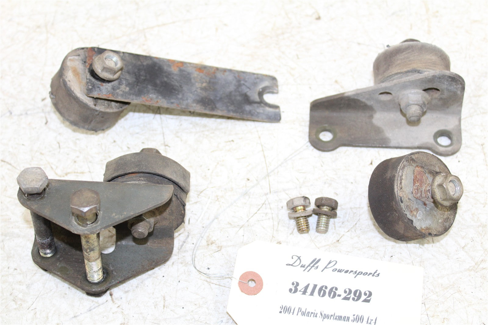 2004 Polaris Sportsman 500 4x4 Engine Isolator Mounts Motor Brackets 34166
