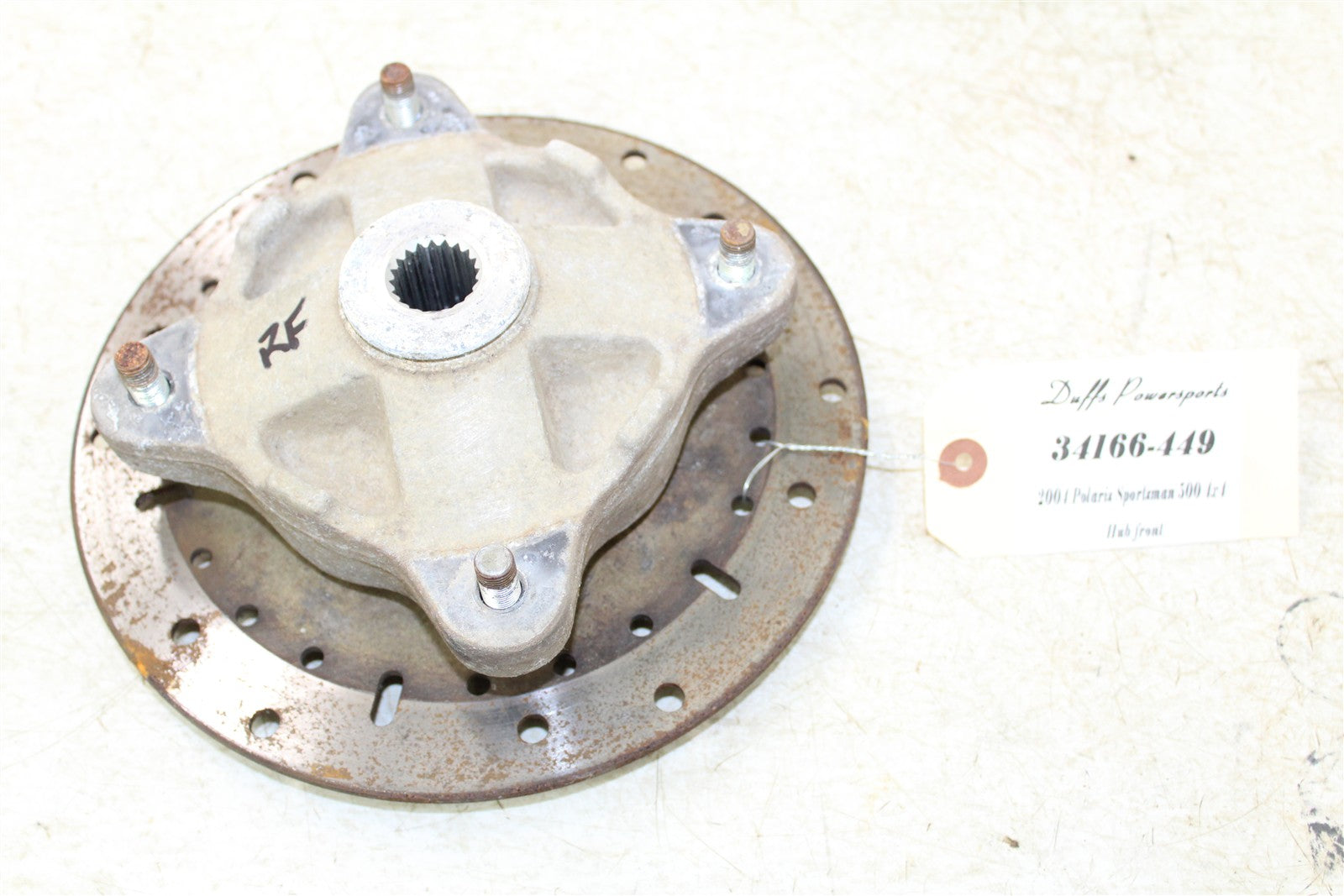 2004 Polaris Sportsman 500 4x4 Front Hub Brake Rotor 34166