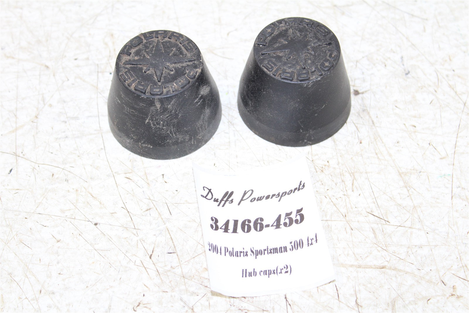 2004 Polaris Sportsman 500 4x4 Hub Caps Front Rear 34166