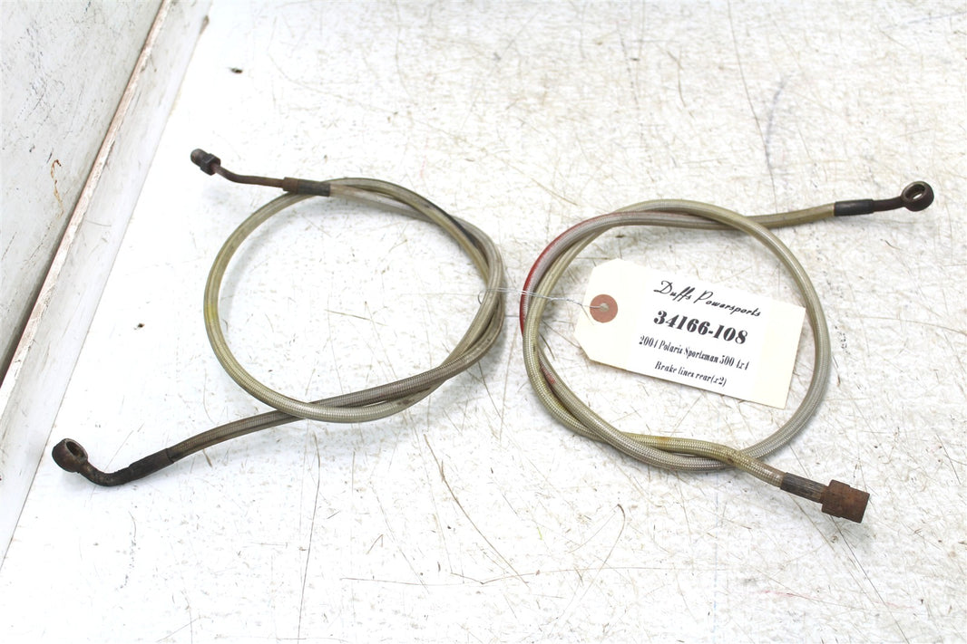 2004 Polaris Sportsman 500 4x4 Rear Brake Hoses Lines 34166