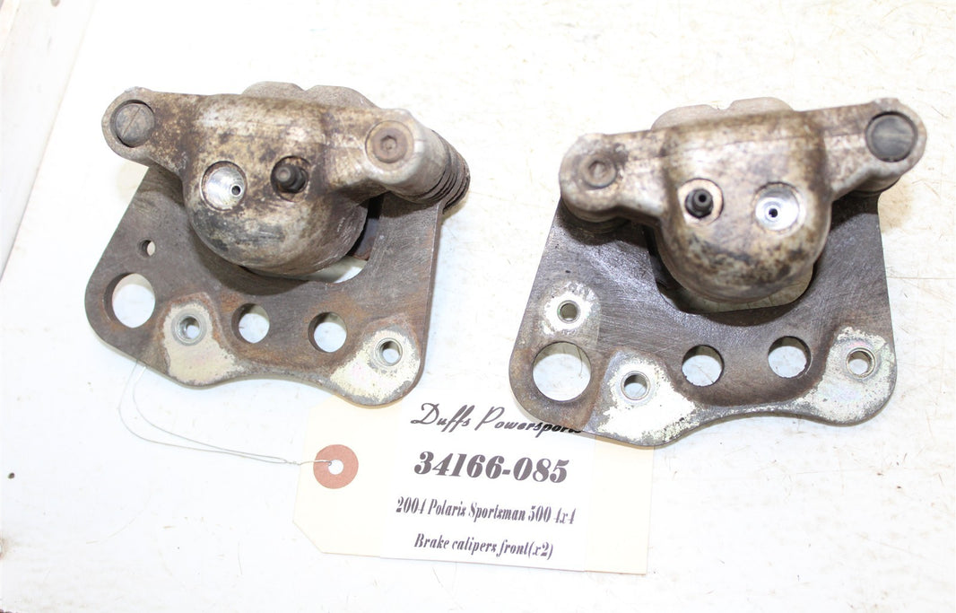 2004 Polaris Sportsman 500 4x4 Front Brake Calipers Set Left Right 34166