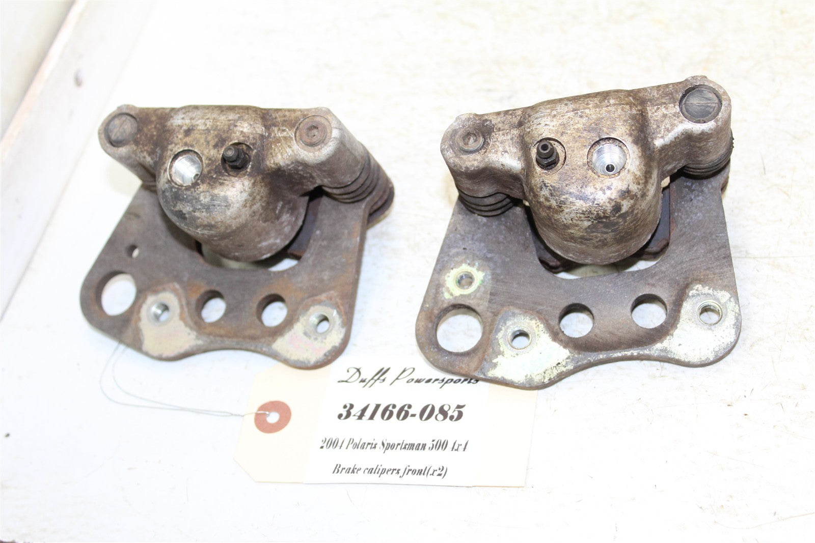 2004 Polaris Sportsman 500 4x4 Front Brake Calipers Set Left Right 34166