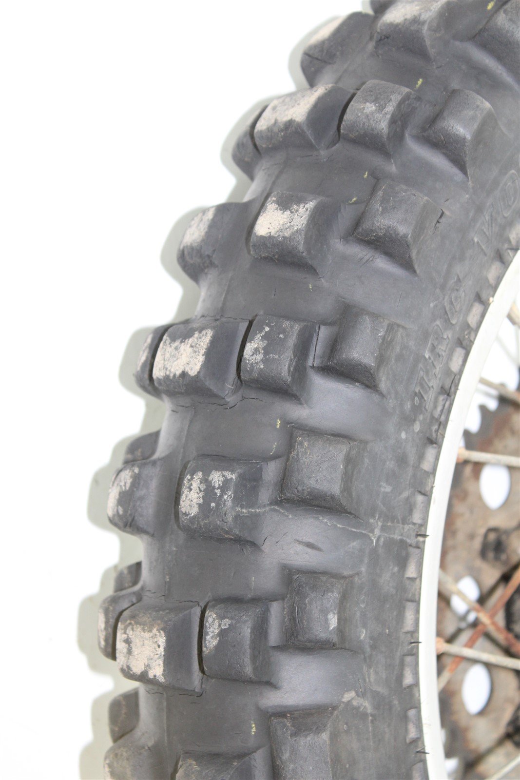 1983 Yamaha Yz100 Rear Wheel Rim Tire