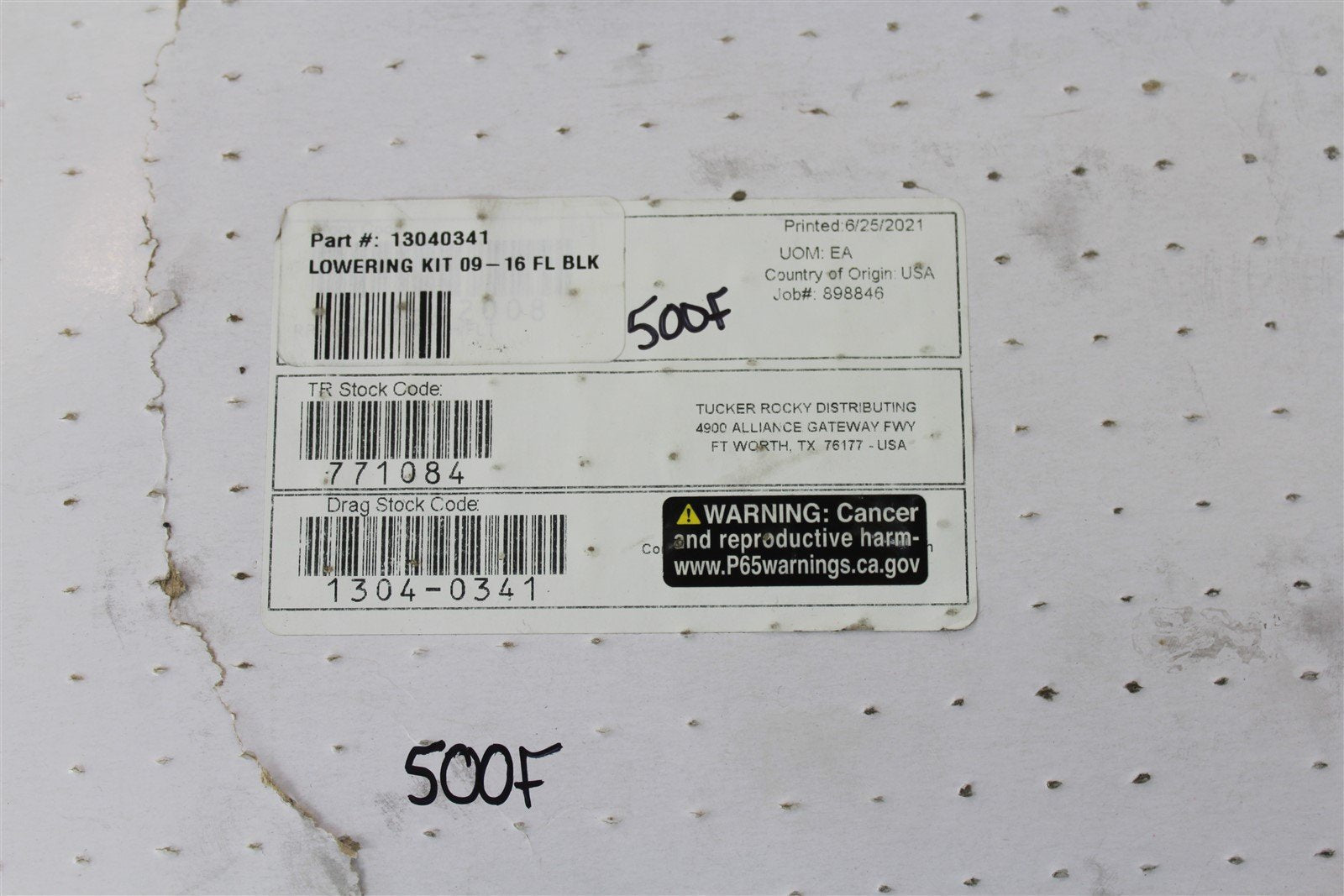 2013 Harley Davidson Road Glide Lowering Kit