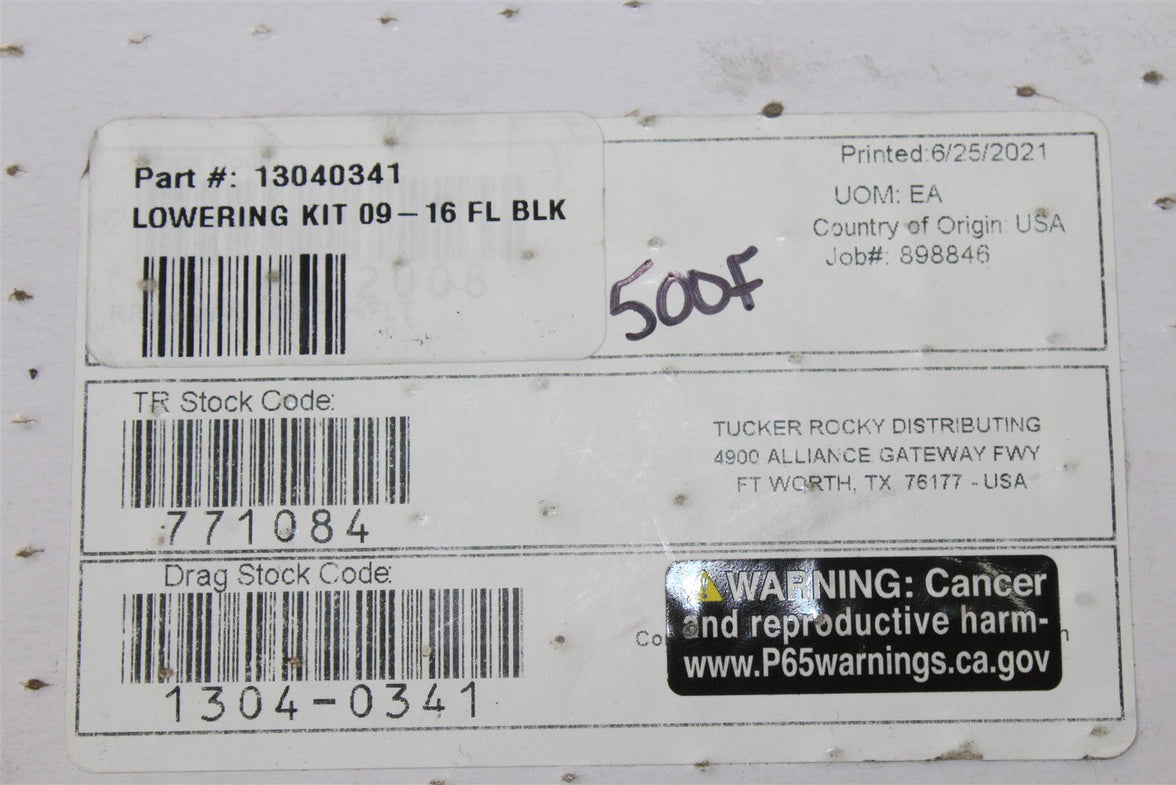 2013 Harley Davidson Road Glide Lowering Kit